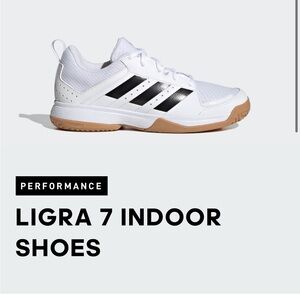 Adidas indoor volleyball shoe girls size 3